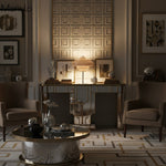 Bild in Gallery-Viewer laden, Koloro Glas Tischlampe – Moderne gestufte Lampe für Wohn- oder Arbeitsbereiche