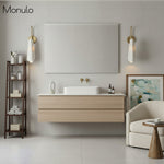 Load image into Gallery viewer, Orovia Sculptura Ceramic & Metal Wall Sconce – Modern Minimalist Wall Lighting for Bedroom, Bathroom and Kitchen