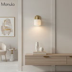 Cargar imagen en el visor de la Galería, Aplique de pared pivotante de porcelana moderna Cerova