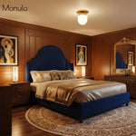 Load image into Gallery viewer, Opalume Glass Dual Purpose Light – Stylish Ceiling and Wall Mountable Fixture for Modern Homes