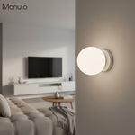 Load image into Gallery viewer, Glorica Sculptural Globe Wall Lamp – Mid-Century Modern Accent Light for bedroom & hallway