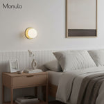 Load image into Gallery viewer, Glorica Glass Modern Glass Globe Wall Sconce - Sleek Metal Design for Living Rooms and Bedrooms