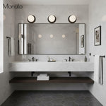 Load image into Gallery viewer, Glorica Glass Modern Glass Globe Wall Sconce - Sleek Metal Design for Living Rooms and Bedrooms