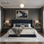 Load image into Gallery viewer, Glorica Opal Glass Semi-Flush Ceiling Light – Mid-Century Modern Fixture for Living Room