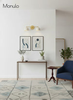 Load image into Gallery viewer, Metio Dome Vanity Wall Light – Mid-Century Fixture for Bathroom