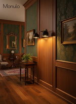 Cargar imagen en el visor de la Galería, Aplique de pared Metio Dome para tocador – Lámpara de estilo Mid-Century para baño