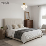 Load image into Gallery viewer, Glorica Glass Elegant Flush Mount Light Fixture - White Globe Design for Contemporary Interiors