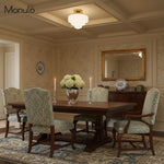 Load image into Gallery viewer, Geotower Glass Opal Art Deco Ceiling Lamp – Elegant Glass Metal Style Modern Ceiling Light for Living Room