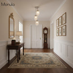 Load image into Gallery viewer, Tierlux Glass Tiered Skyscraper Shade Pendant – Art Deco Ceiling Light for Kitchen Island