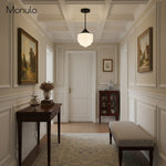 Load image into Gallery viewer, Geotower Glass Skyscraper Shade Art Deco Pendant Light – Vintage Ceiling Lamp for Dining Rooms, Kitchens and Offices