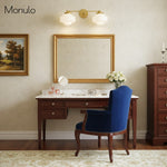 Load image into Gallery viewer, Geotower Glass Elegant Vanity Light – Art Deco Wall-Mounted Bathroom Fixture