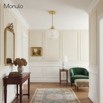 Load image into Gallery viewer, Geotower Glass Skyscraper Shade Art Deco Pendant Light – Vintage Ceiling Lamp for Dining Rooms, Kitchens and Offices