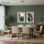 Load image into Gallery viewer, Geotower Glass Skyscraper Shade Art Deco Pendant Light – Vintage Ceiling Lamp for Dining Rooms, Kitchens and Offices