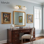 Load image into Gallery viewer, Geotower Glass Elegant Vanity Light – Art Deco Wall-Mounted Bathroom Fixture