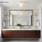 Load image into Gallery viewer, Geotower Glass Multi-layer Ceiling Light – Art Deco Light for Bedroom