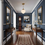 Load image into Gallery viewer, Geotower Glass Skyscraper Shade Art Deco Pendant Light – Vintage Ceiling Lamp for Dining Rooms, Kitchens and Offices