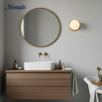 Load image into Gallery viewer, Rivolence Elegant Mid - Century Inspired Wall Light Fixture with Frosted Glass Shade