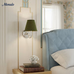 Load image into Gallery viewer, Luvora Fabric Shade Wall Sconce with Drum Shade - Classic Pleated Sconce Light