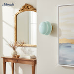 Cargar imagen en el visor de la Galería, Aplique de pared Coloria Modern Colorful Opal Glass Globe – Ideal para salas de estar y dormitorios