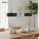 Load image into Gallery viewer, Cerova Contemporary Minimalist and Elegant Pendant – Ivory Porcelain Shade Light for Kitchen Island & Bedroom