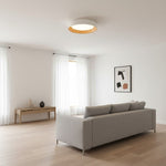 Load image into Gallery viewer, Crelina Minimalist Round Ceiling Light - Slim Low-Profile Ceiling Fixture Perfect for Bedrooms or Apartments