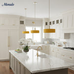 Load image into Gallery viewer, Cerova Contemporary Minimalist and Elegant Pendant – Ivory Porcelain Shade Light for Kitchen Island & Bedroom