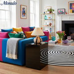 Charger l'image dans la visionneuse de galerie, Lampe de table plissée en tissu minimaliste Undara - Éclairage nordique moderne pour bureau à domicile et tables d'appoint