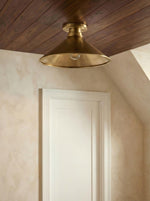 Cargar imagen en el visor de la Galería, Aurenza Modern Industrial Flush Mount: Elegante lámpara de techo para interiores residenciales