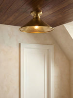 Cargar imagen en el visor de la Galería, Aurenza Modern Industrial Flush Mount: Elegante lámpara de techo para interiores residenciales