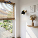 Bild in Gallery-Viewer laden, Cerova Modern Porzellan schwenkbare Wandleuchte