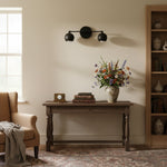 Cargar imagen en el visor de la Galería, Lámpara de tocador decorativa Metio Dome - Lámpara de pared para baño con pantalla orbe clásica