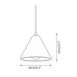 Charger l'image dans la visionneuse de galerie, Suspension conique - Lumière moderne en travertin pour îlot de cuisine