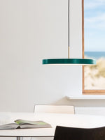 Load image into Gallery viewer, Modern Disc Pendant Light — Nordic Minimalist Fixture for Dining & Kitchen