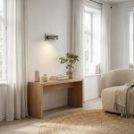 Cargar imagen en el visor de la Galería, Luz de pared ajustable LED Noctiqo para cabecera de cama - Lámpara nocturna de metal de diseño contemporáneo para el hogar