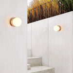 Load image into Gallery viewer, Asteroid Travertine Outdoor Wall Light