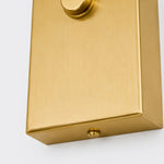 Bild in Gallery-Viewer laden, Electroplated brass-tone backplate detail