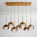 Load image into Gallery viewer, Selvion Contemporary Style Sculptural 7-Light chandelier – Perfect for Entryway or Office