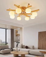 Cargar imagen en el visor de la Galería, Lámpara de techo de madera Tinsley