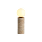 Charger l'image dans la visionneuse de galerie, Lampe de table en travertin Core
