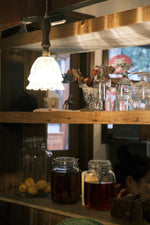 Load image into Gallery viewer, French Pastoral Jellyfish Glass Pendant Light M38