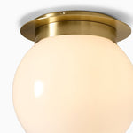 Load image into Gallery viewer, Rivolence Low-Profile Flush Mount Ceiling Lamp – Mid-Century Inspired Design
