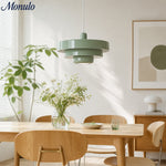 Cargar imagen en el visor de la Galería, Lámpara Colgante Estilo Macaron Malero Forma Minimalista - Iluminación para Salón N52