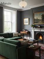 Load image into Gallery viewer, Eloise Scallop Vintage Milk Glass Semi-Flush Mount Pendant Light