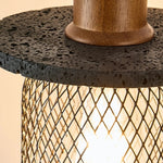 Load image into Gallery viewer, detail woven metal shade crop
