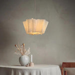 Load image into Gallery viewer, Nordic Linen Pleated Fabric Pendant Light Lampshade