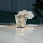 Load image into Gallery viewer, Crystal Diamond Table Lamp (built-in battery)