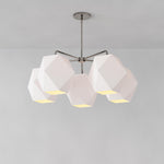 Load image into Gallery viewer, Talvior Faceted Glass Chandelier - Modern 5 Light Glass Lighting