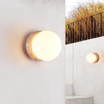Load image into Gallery viewer, Asteroid Travertine Outdoor Wall Light