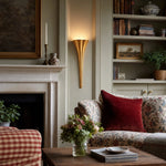 Load image into Gallery viewer, Vintage Trumpet Wall Sconce