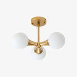 Bild in Gallery-Viewer laden, Spheraeon Retro verzweigter Kugel-Deckenleuchter – Mehrfachleuchte für Speisezimmer